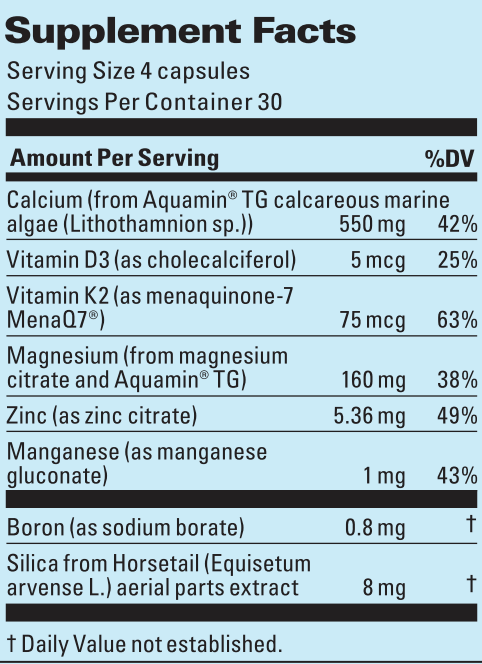 Supplement Label