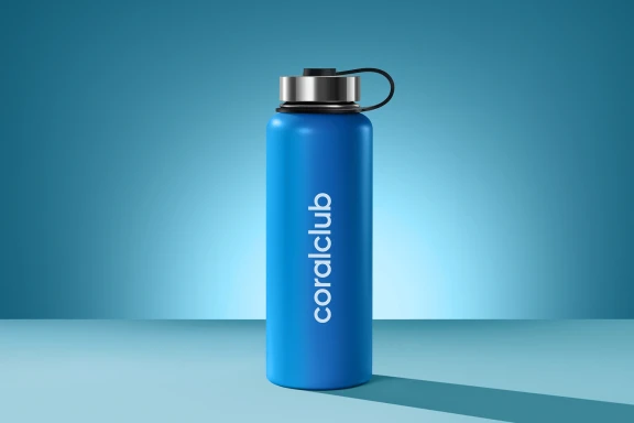 Coralclub termal butilkasi